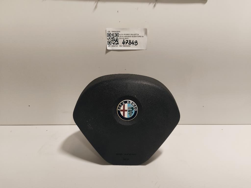 Air-bag Guidatore 156091200 Alfa Romeo Giulietta 2010