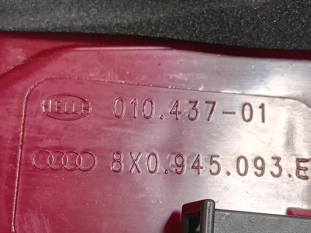Fanale POST SX 8K0945093 Audi A1 8XA Sportback 2012