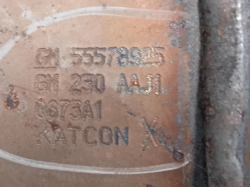 Catalizzatore 55578925 Opel Astra J SW 2010