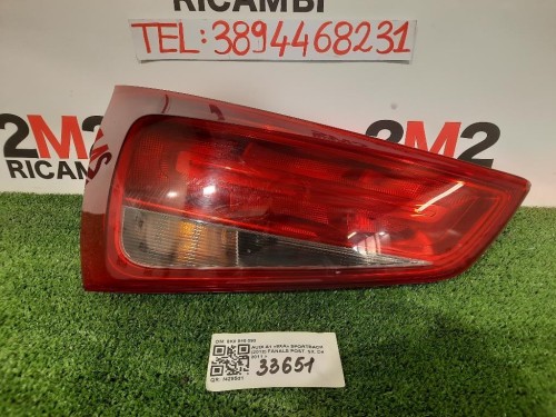 Fanale POST SX 8K0 945 093 Audi A1 8XA Sportback 2012
