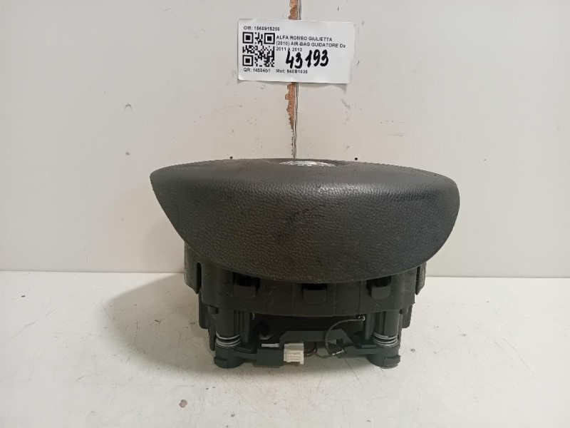 Air-bag Guidatore 1560915200 Alfa Romeo Giulietta 2010