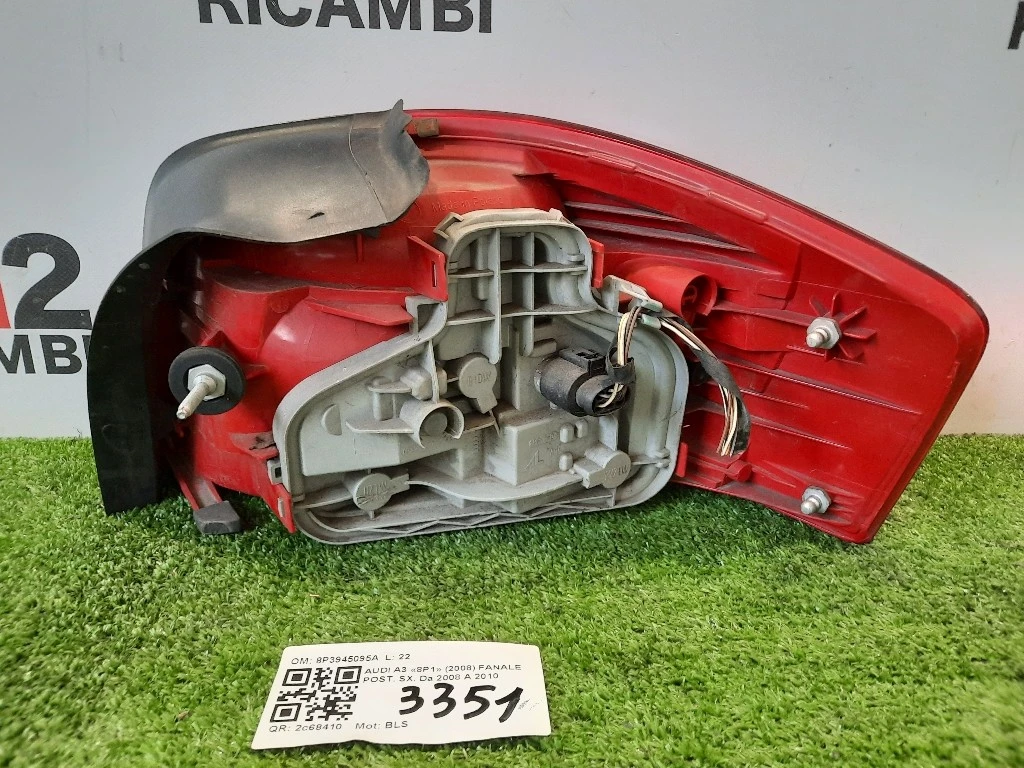 Fanale POST SX 8P3945095A Audi A3 8P1 2008
