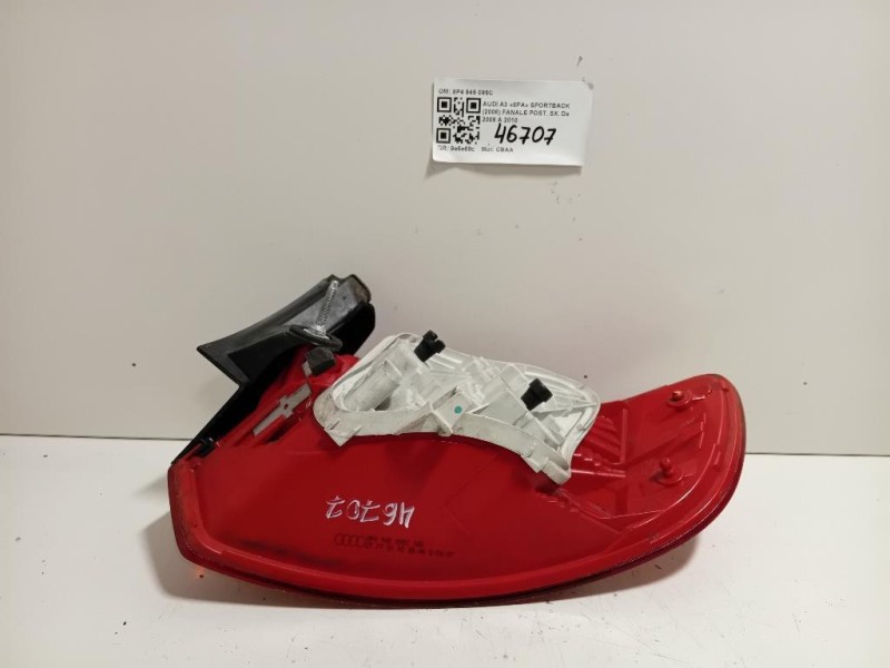 Fanale POST SX 8P4 945 095C Audi A3 8PA Sportback 2008