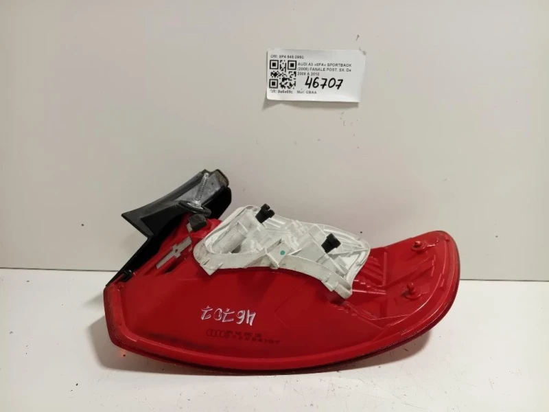 Fanale POST SX 8P4 945 095C Audi A3 8PA Sportback 2008