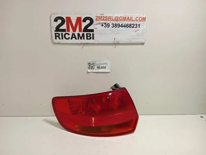 Fanale POST SX 8P4 945 095C Audi A3 8PA Sportback 2008