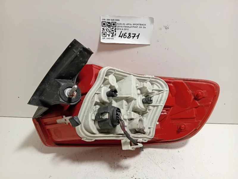 Fanale POST SX 894 945 095E Audi A3 8PA Sportback 2010