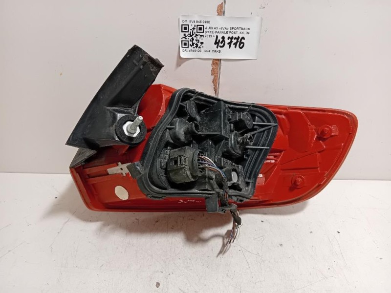 Fanale POST SX 894 945 095E Audi A3 8PA Sportback 2010