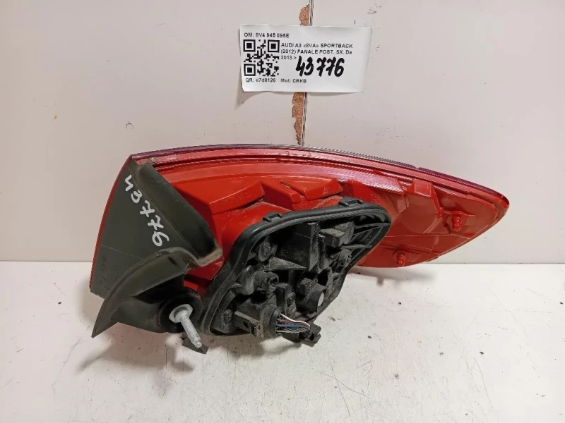 Fanale POST SX 894 945 095E Audi A3 8PA Sportback 2010