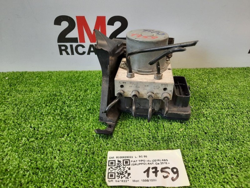ABS Gruppo ANT 6000629222 Fiat TIPO II 2016