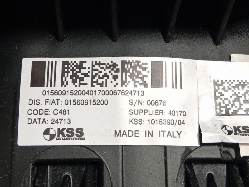 Air-bag Guidatore 1560915200 Alfa Romeo Giulietta 2010