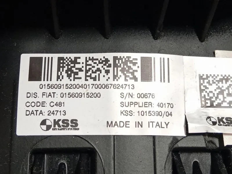 Air-bag Guidatore 1560915200 Alfa Romeo Giulietta 2010