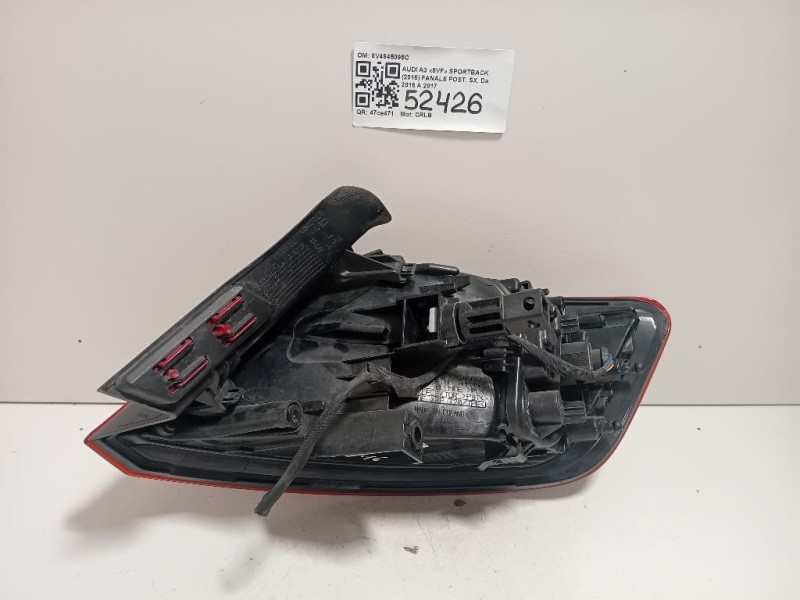 Fanale POST SX 8V4945095C Audi A3 8VF Sportback 2016