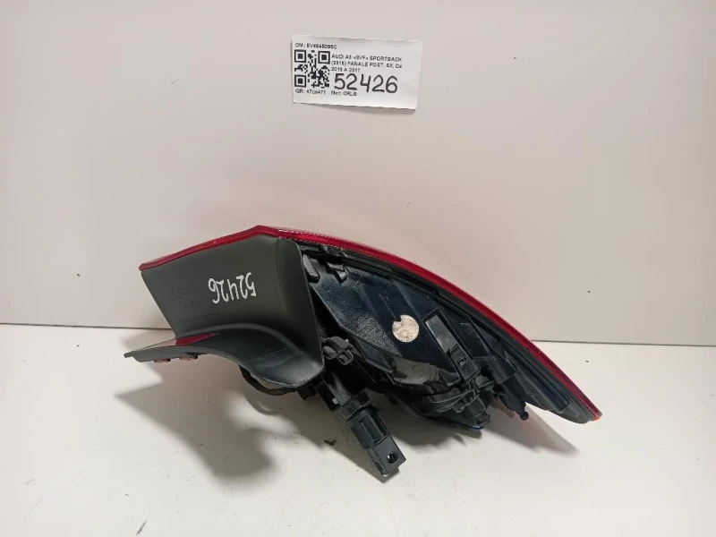 Fanale POST SX 8V4945095C Audi A3 8VF Sportback 2016