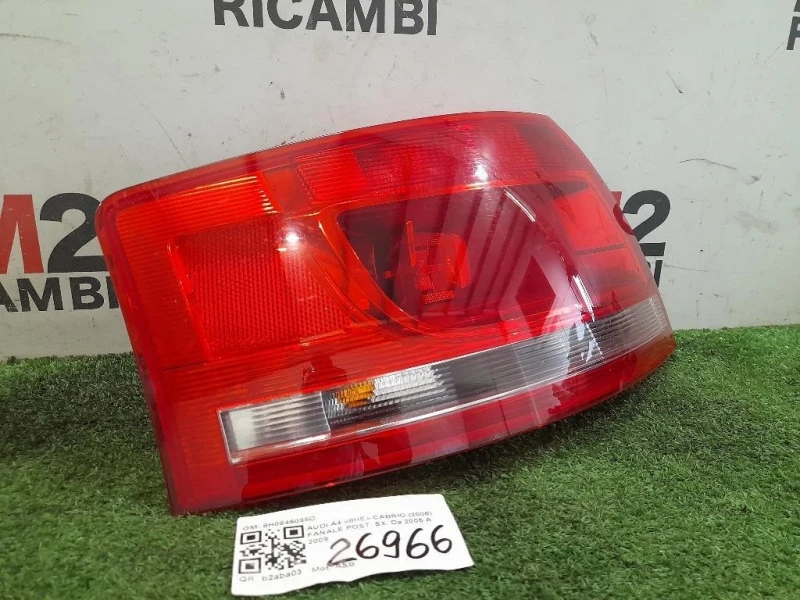 Fanale POST SX 8H0945095D Audi A4 8HE Cabrio 2006