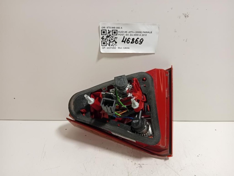 Fanale POST SX 8T0 945 093 A Audi A5 8T3 2008