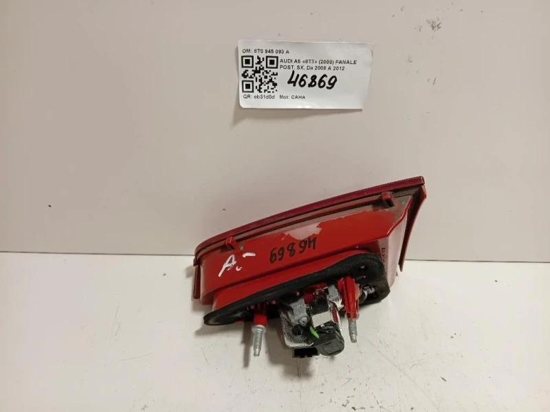 Fanale POST SX 8T0 945 093 A Audi A5 8T3 2008