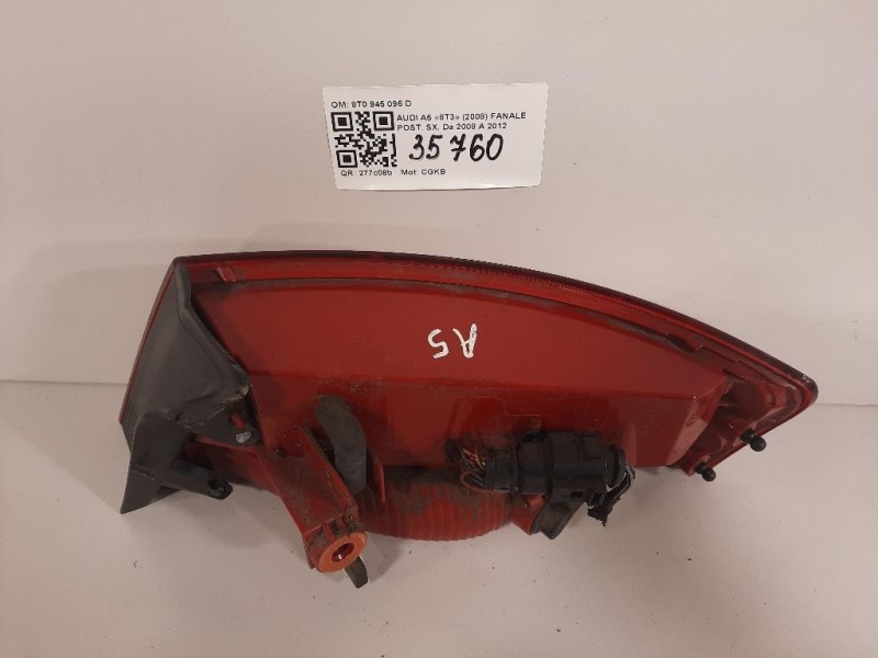 Fanale POST SX 8T0 945 095 D Audi A5 8T3 2008
