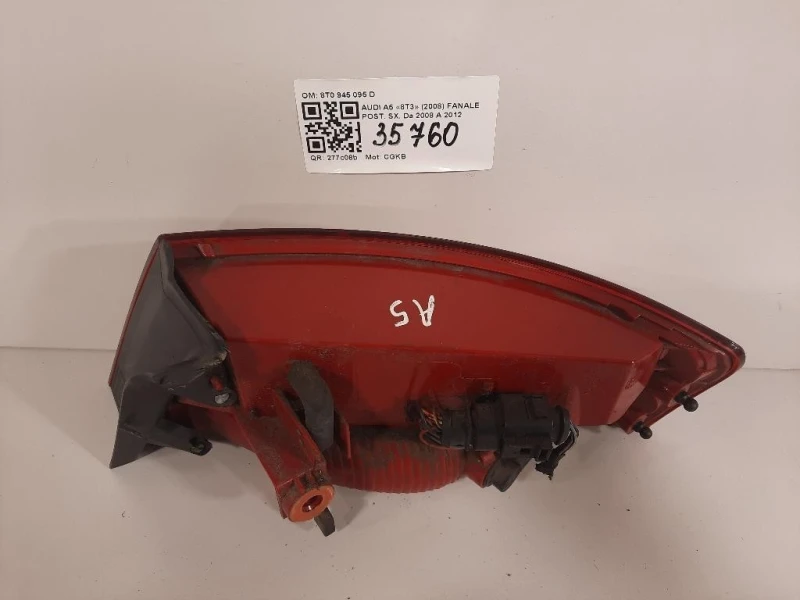 Fanale POST SX 8T0 945 095 D Audi A5 8T3 2008