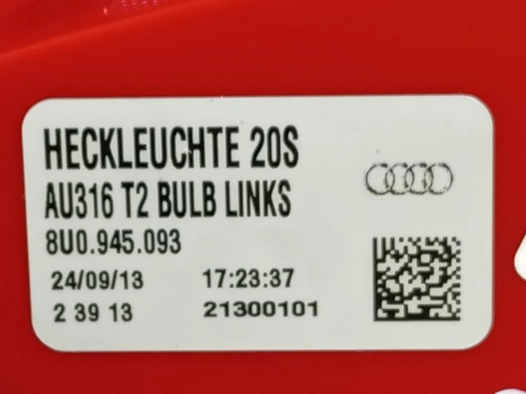 Fanale POST SX 8U0945093 Audi Q3 8UB 2012