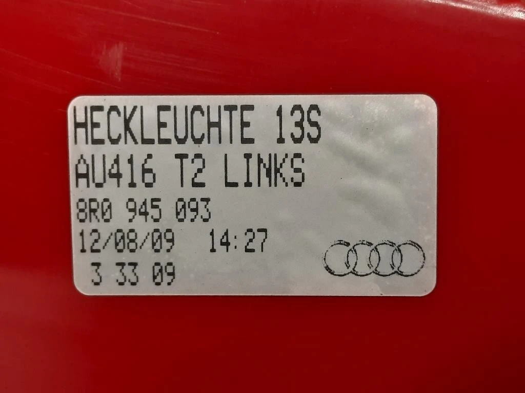 Fanale POST SX 8R0945093 Audi Q5 8RB 2009