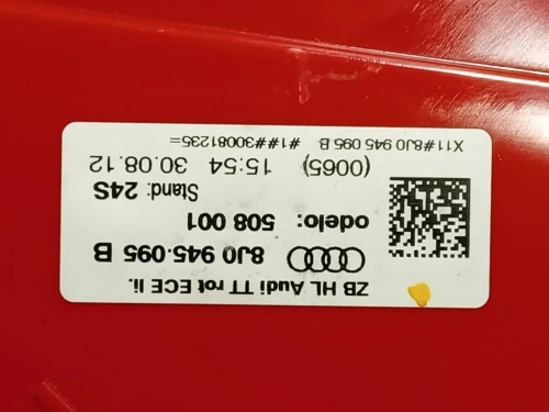 Fanale POST SX 8J0 945 095 B Audi TT 8J3 2010