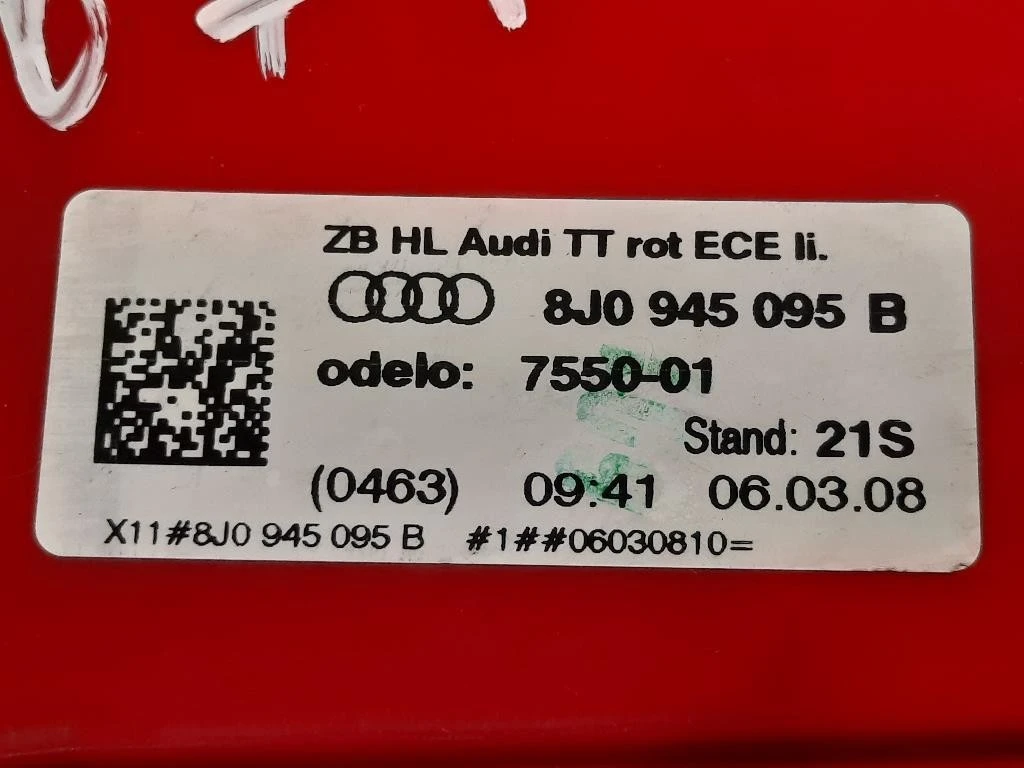 Fanale POST SX 8J0945095B Audi TT 8J3 2010