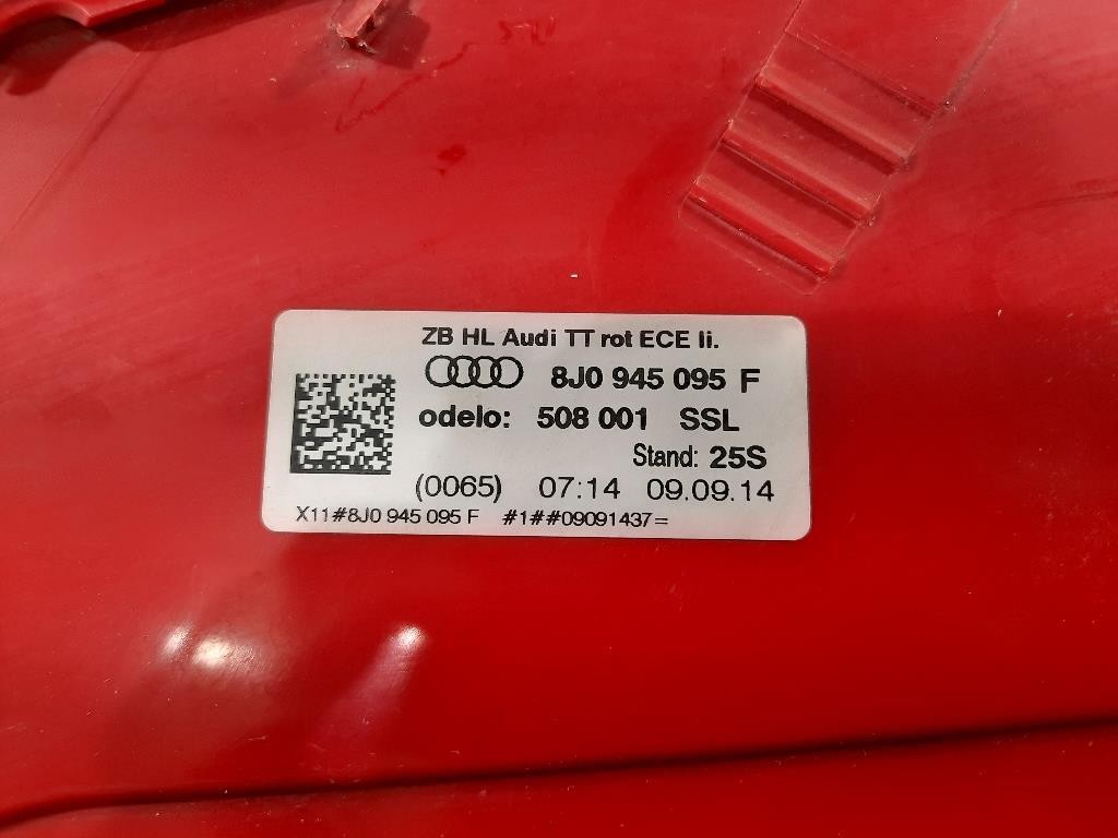 Fanale POST SX 8JO 945 095 F Audi TT 8J3 2010