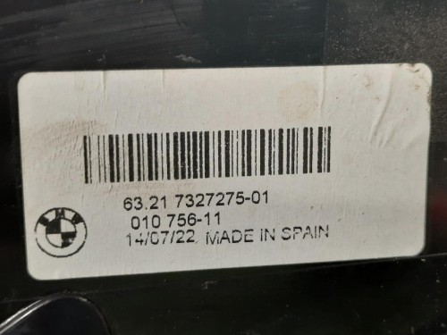 Fanale POST SX 63 21 7327275-01 Bmw Serie 1 E82 Coupe 2005