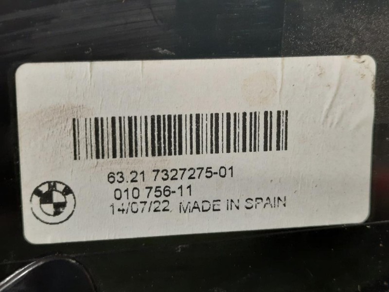 Fanale POST SX 63 21 7327275-01 Bmw Serie 1 E82 Coupe 2005