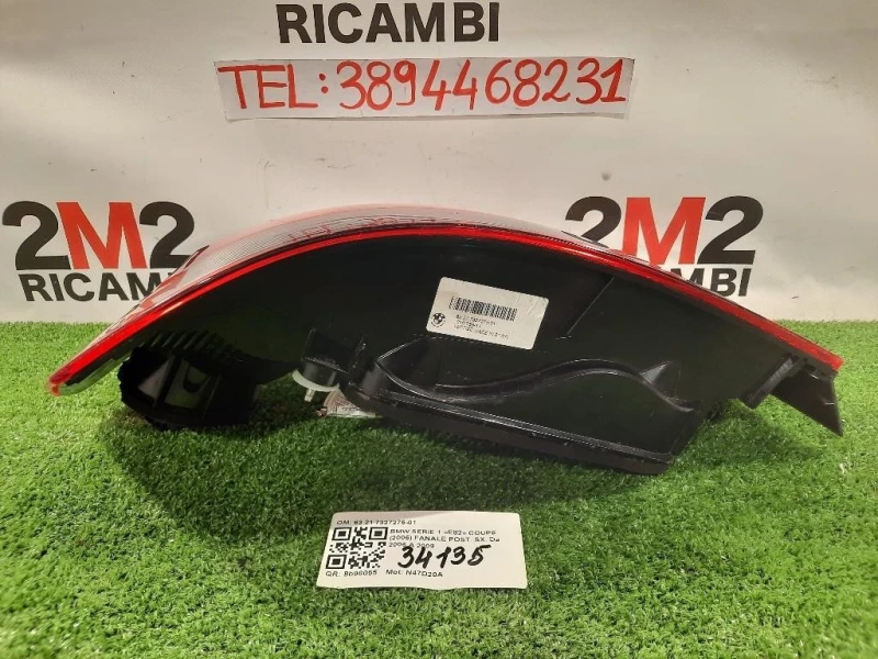 Fanale POST SX 63 21 7327275-01 Bmw Serie 1 E82 Coupe 2005