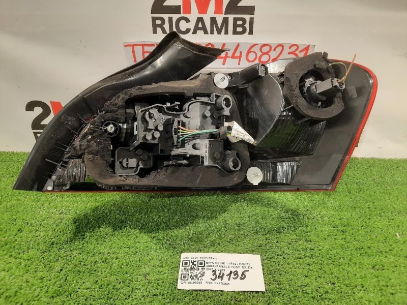 Fanale POST SX 63 21 7327275-01 Bmw Serie 1 E82 Coupe 2005