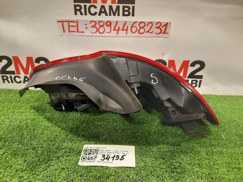 Fanale POST SX 63 21 7327275-01 Bmw Serie 1 E82 Coupe 2005
