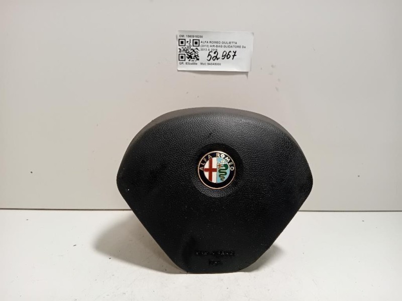Air-bag Guidatore 1560915200 Alfa Romeo Giulietta 2013