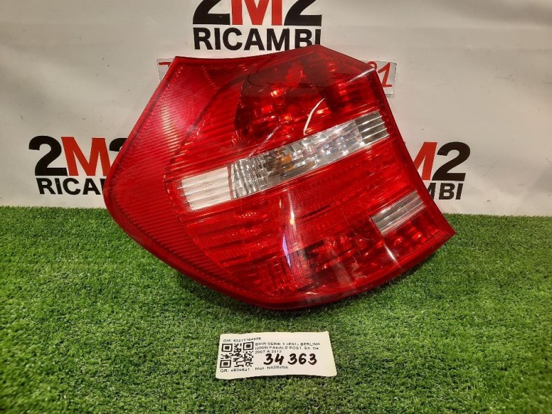 Fanale POST SX 63217164955 Bmw Serie 1 E87 Berlina 2005