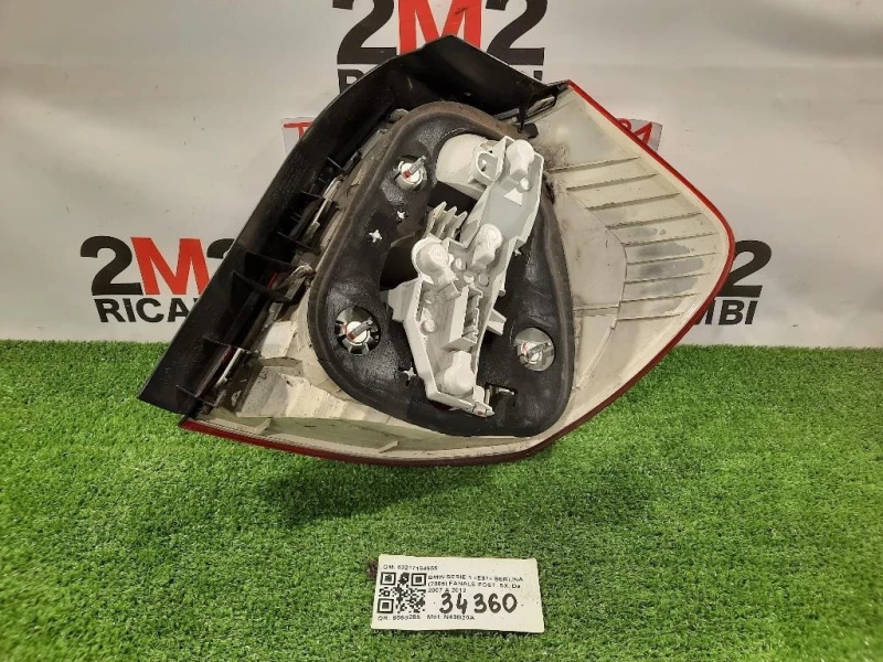 Fanale POST SX 63217164955 Bmw Serie 1 E87 Berlina 2005