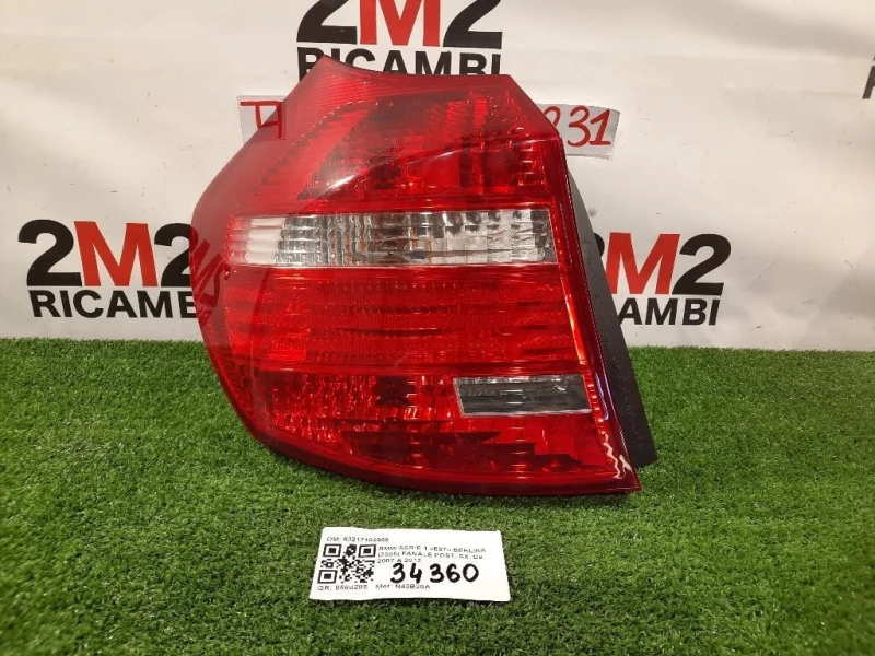 Fanale POST SX 63217164955 Bmw Serie 1 E87 Berlina 2005