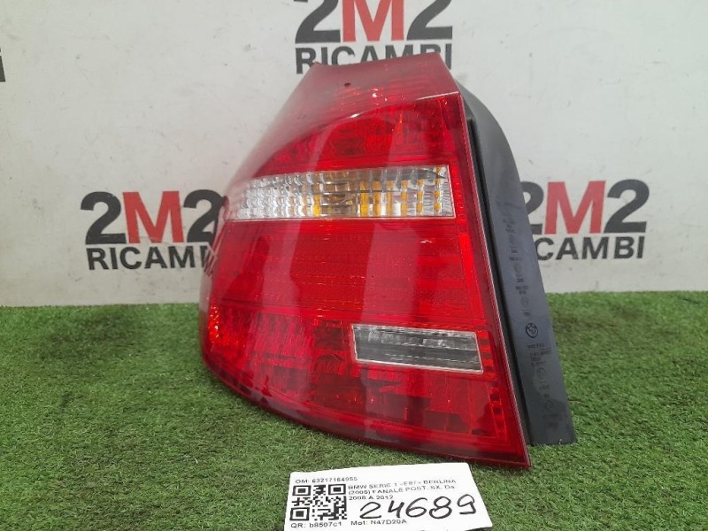 Fanale POST SX 63217164955 Bmw Serie 1 E87 Berlina 2005