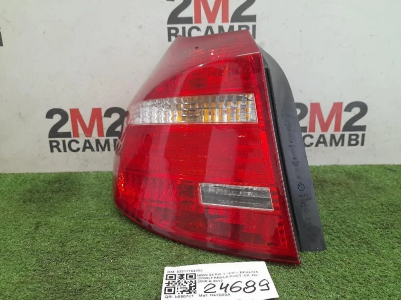 Fanale POST SX 63217164955 Bmw Serie 1 E87 Berlina 2005
