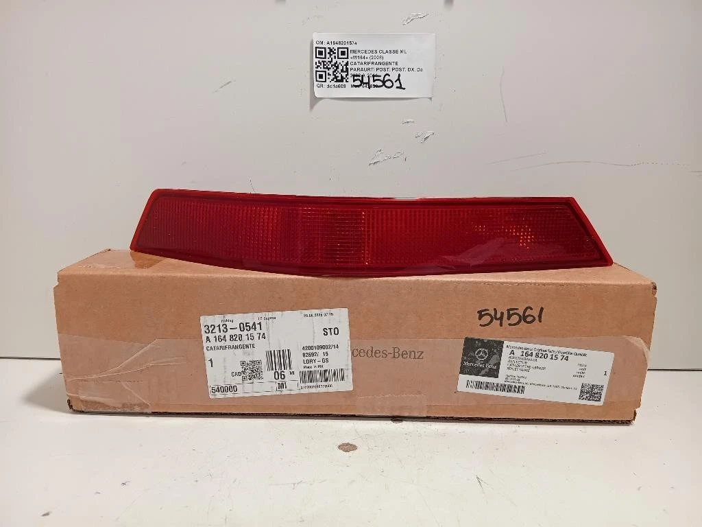Catarifrangente Paraurti POST POST DX A1648201574 Mercedes Classe ML W164 2008