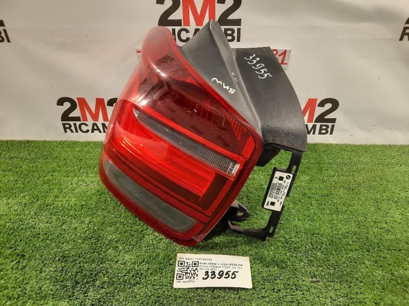 Fanale POST SX 63021 7 241 543-09 Bmw Serie 1 F20 Berlina 2012