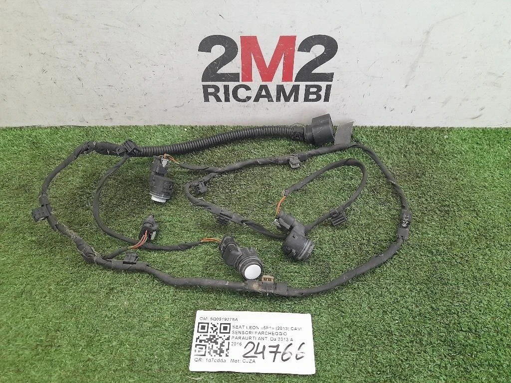 CAVI Sensori Parcheggio Paraurti ANT 5Q0919275A Seat LEON 5F1 2013