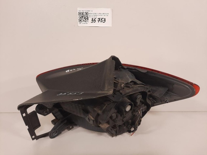 Fanale POST SX 63217241541 Bmw Serie 1 F20 Berlina 2012