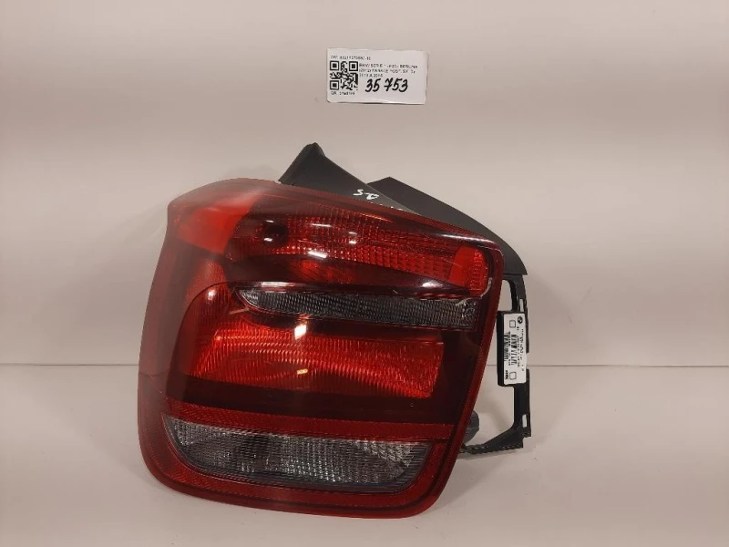 Fanale POST SX 63217241541 Bmw Serie 1 F20 Berlina 2012