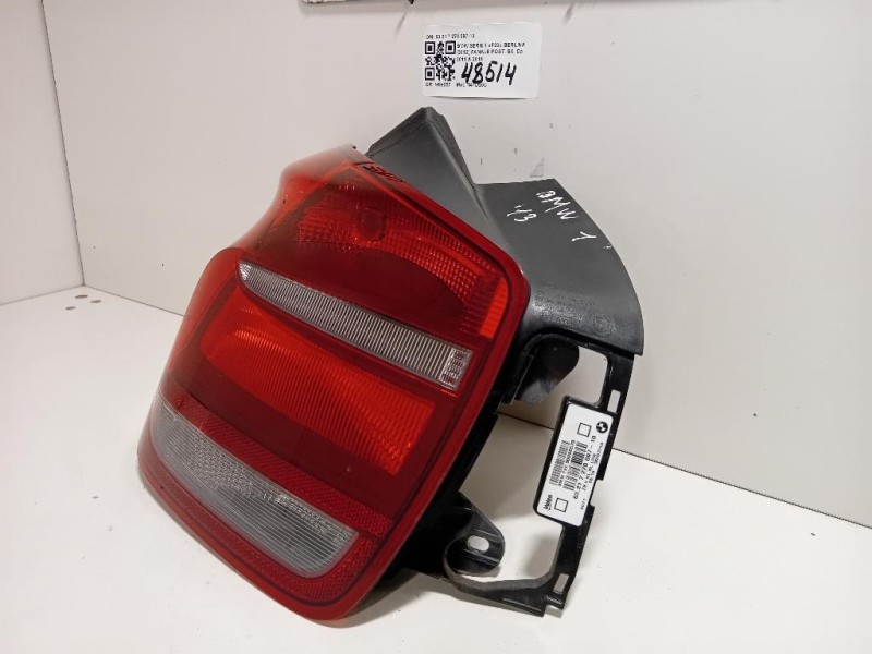 Fanale POST SX 6321 7 270 097-10 Bmw Serie 1 F20 Berlina 2012