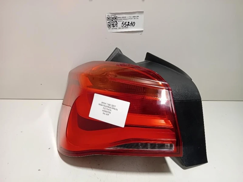 Fanale POST SX 7424493 Bmw Serie 1 F20 Berlina 2015