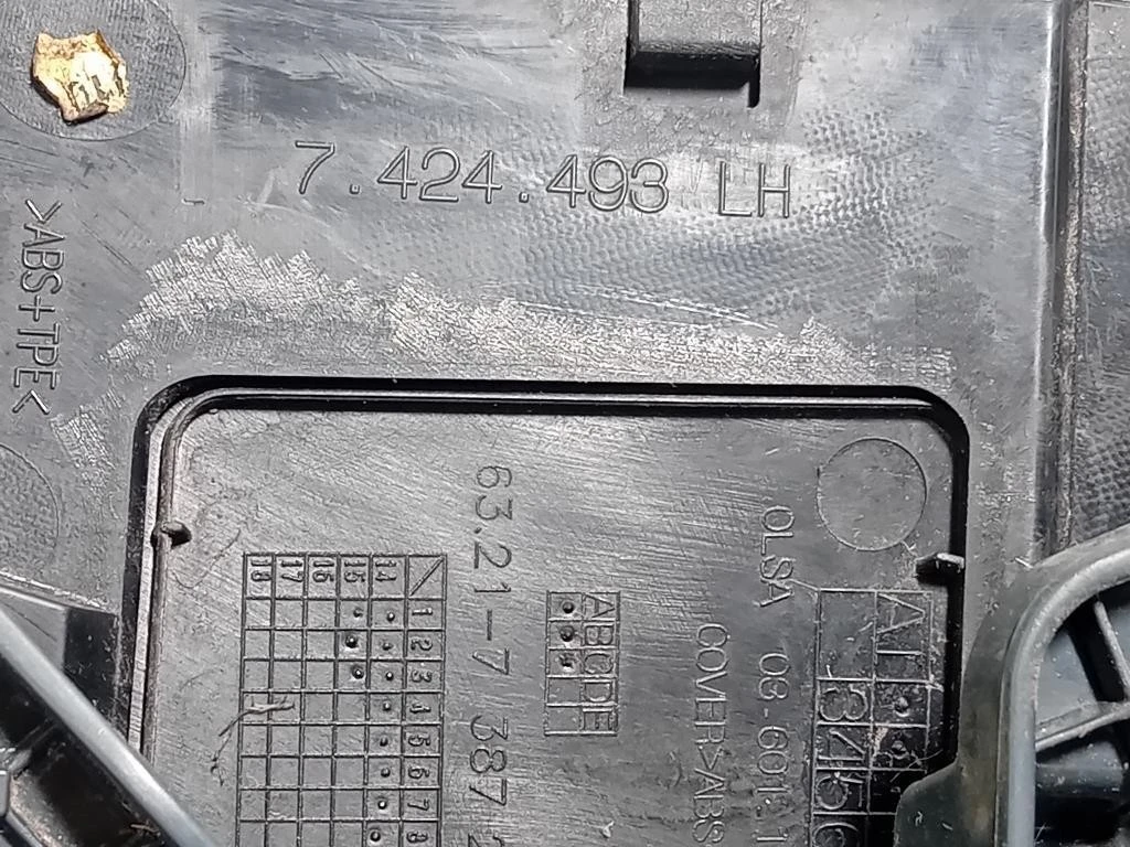 Fanale POST SX 7424493 Bmw Serie 1 F20 Berlina 2015