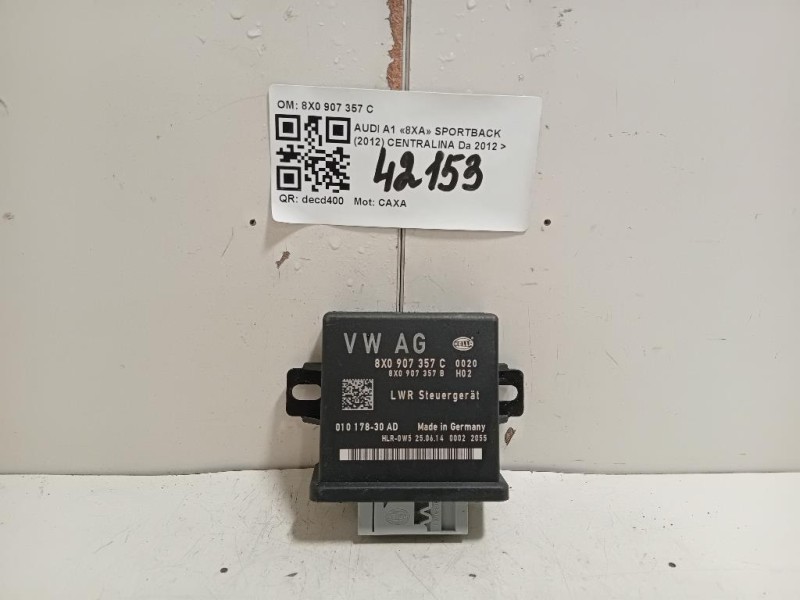 Centralina 8X0 907 357 C Audi A1 8XA Sportback 2012