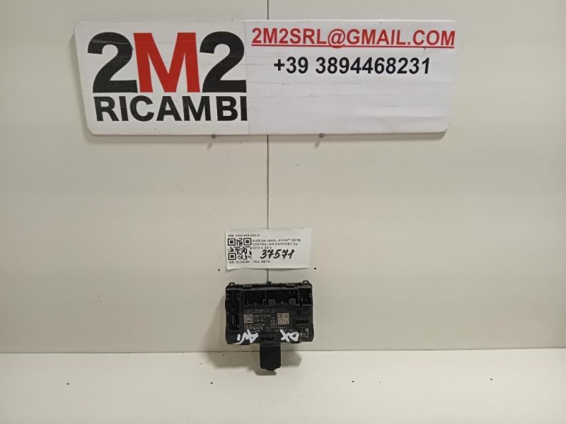Centralina 8W0 959 592 G PORTA ANT DX Audi A4 8W5 Avant 2015