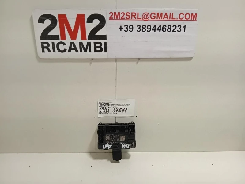 Centralina 8W0 959 592 G PORTA ANT DX Audi A4 8W5 Avant 2015