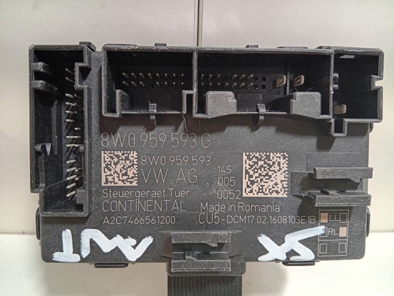 Centralina 8W0 959 5923G PORTA ANT SX Audi A4 8W5 Avant 2015